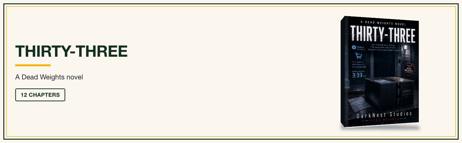 A+ hero module for Thirty-Three